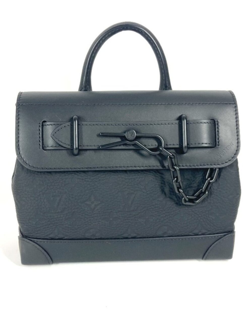 LOUIS VUITTON M24436 Taurillon Steamer PM / 2WAY Shoulder Crossbody, Handbag